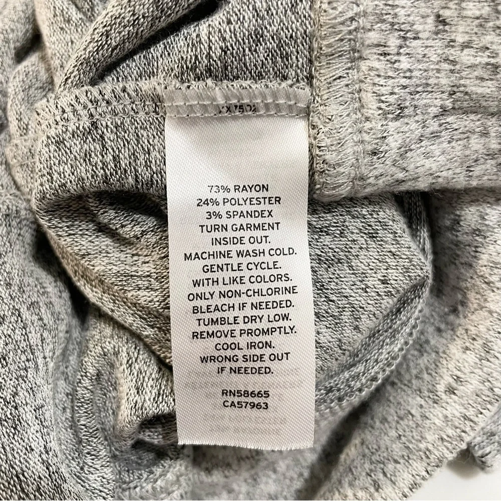 BP Nordstrom Open Front Gray Cardigan With Pockets Small